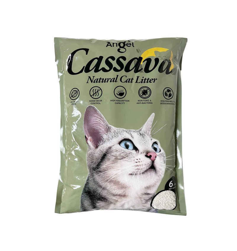 Angel Natural Cat Litter - Cassava