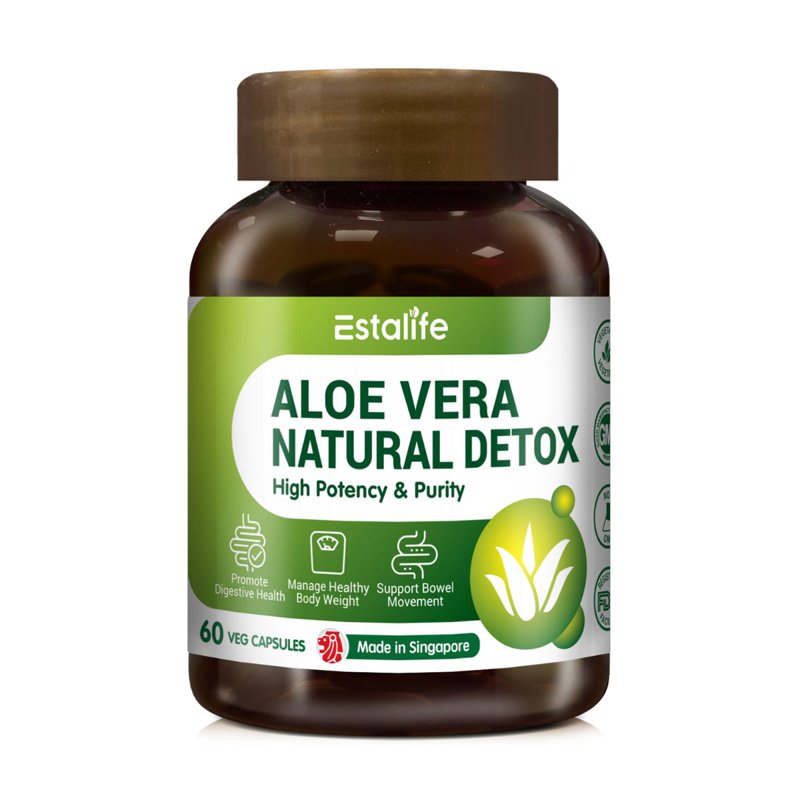 Estalife Aloe Vera Natural Detox 60 S