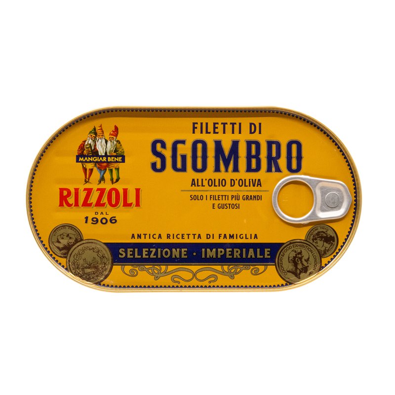 Rizzoli "Selezione Imperiale" Mackerel Fillets in Olive Oil