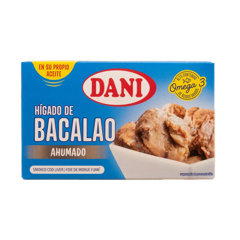 Dani Smoked Cod Liver 120 G