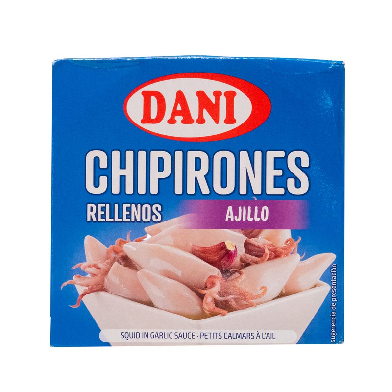 Dani Stuffed Squid in Garlic Sauce