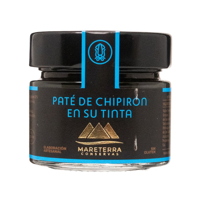 Gates Mareterra Conservas Squid in its Ink Pate