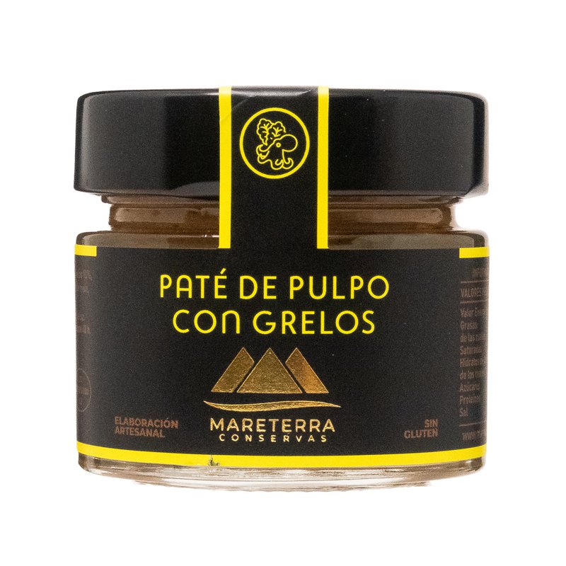 Gates Mareterra Conservas Octopus with Grelos Pate
