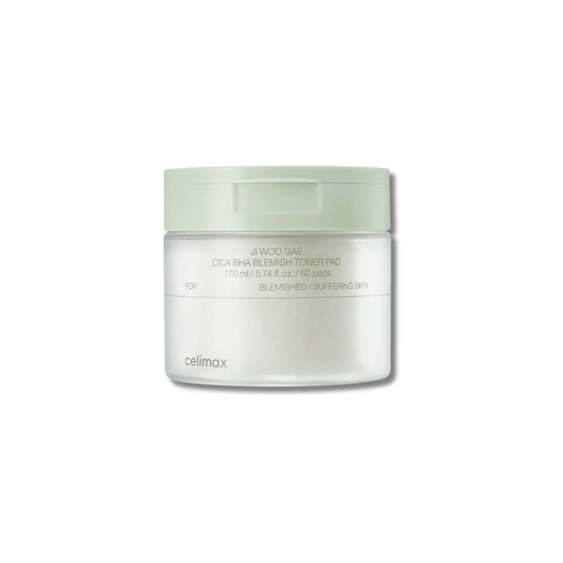 Celimax Ji Woo Gae Cica BHA Blemish Toner Pad