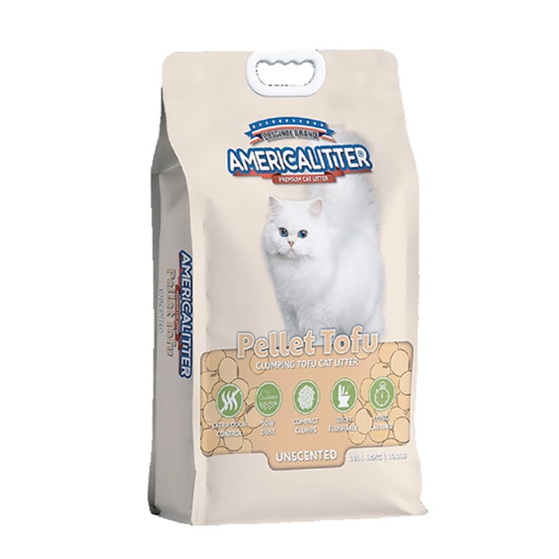 Americalitter Natural Tofu Cat Litter - Unscented