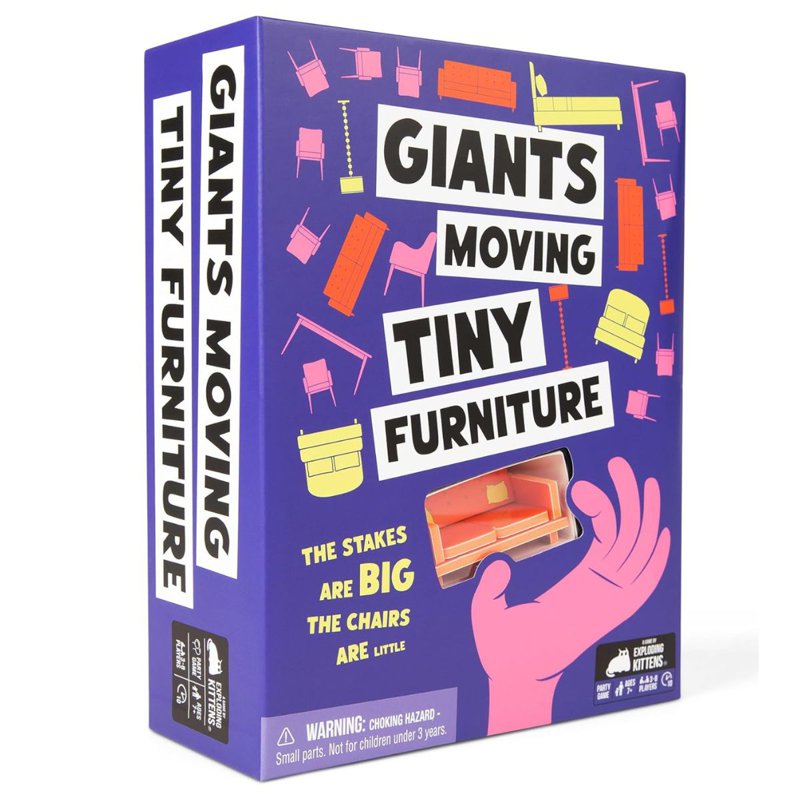 Giants Moving Tiny Furniture Game 1 S