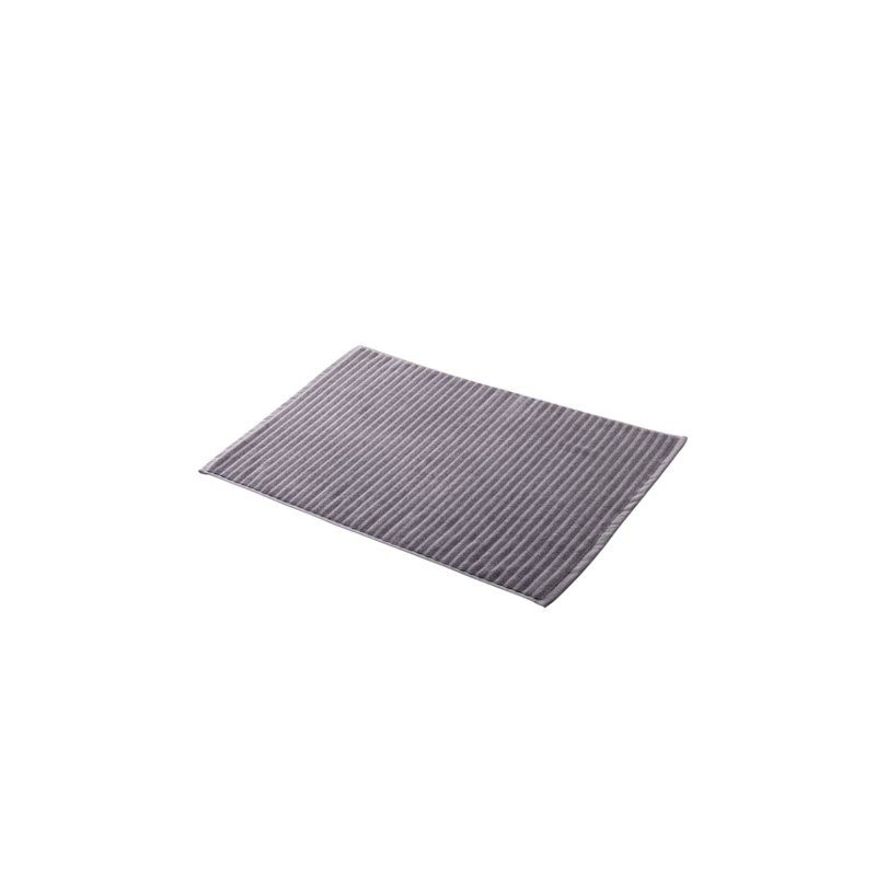 Epinova Cotton Floor Towel Mat - Lilac Grey 1 S