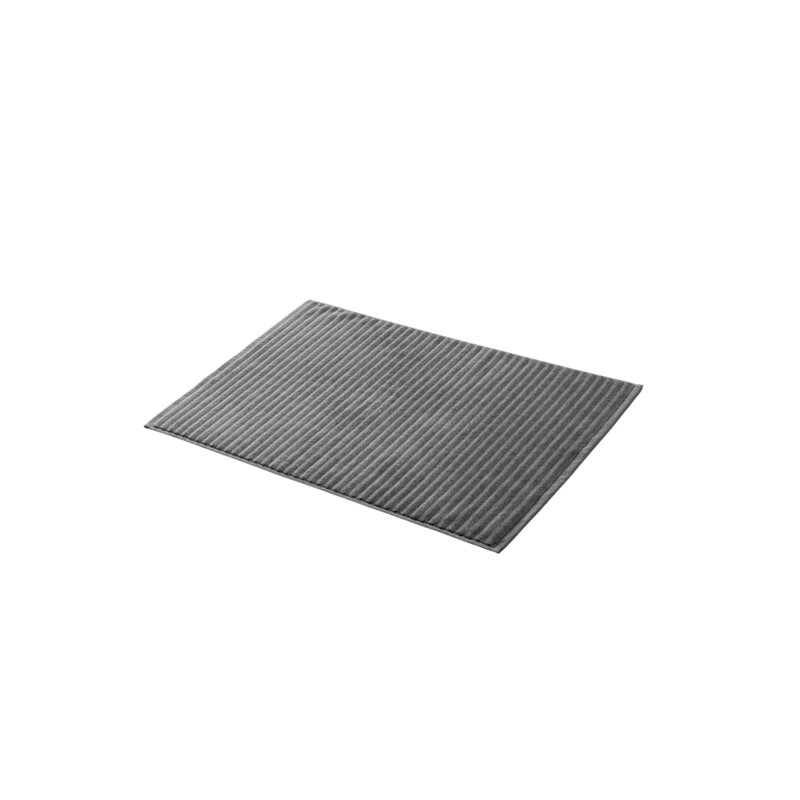 Epinova Cotton Floor Towel Mat - Dove Grey 1 S