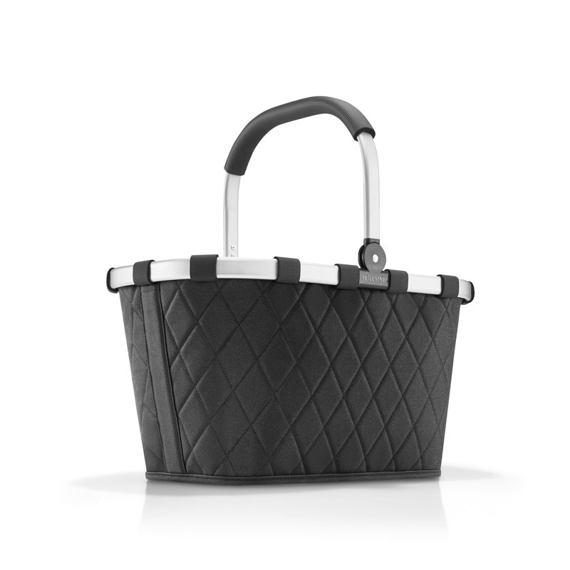 Reisenthel Carrybag Shopping Basket - Rhombus Black 1 S