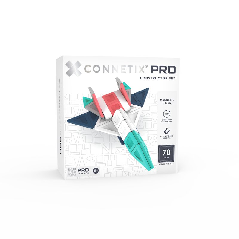 Connetix Tiles PRO Constructor Set - Magnetic Tiles