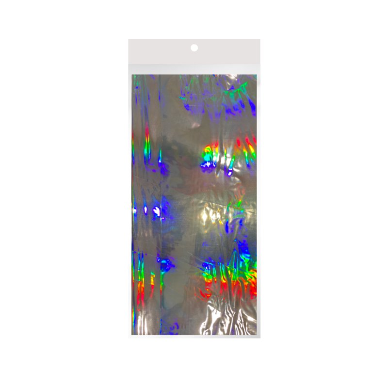 Wistech Home Disposable Tablecloth - Shiny Rainbow