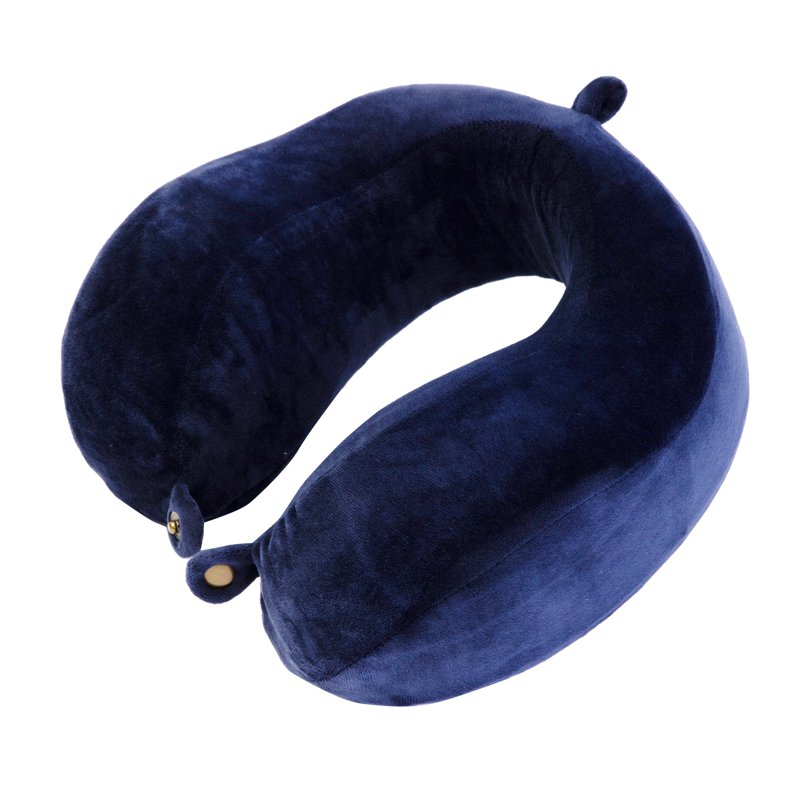 Skyzer TP800 Memory Foam Travel Pillow - Navy Blue 1 S