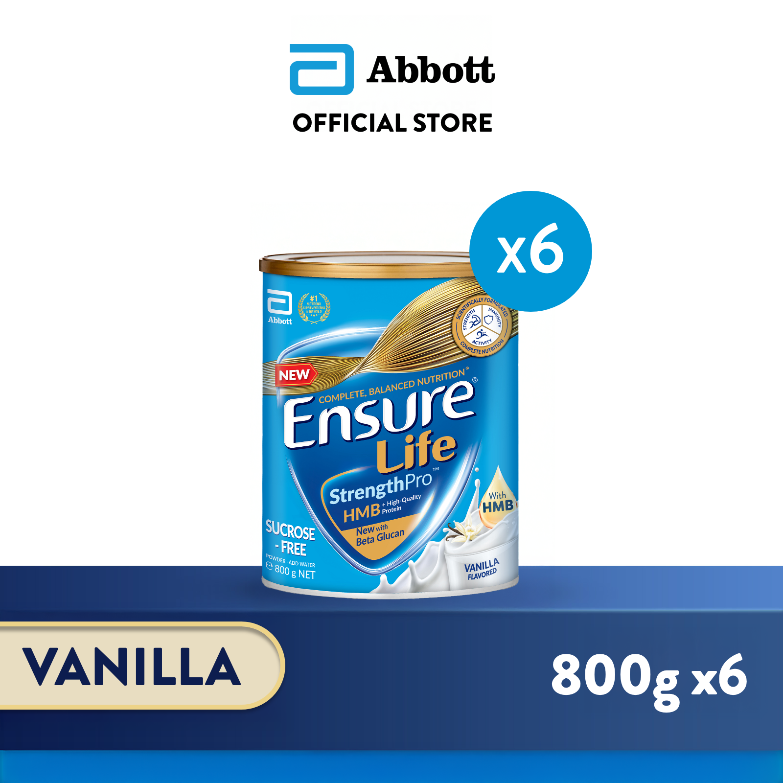 Abbott Ensure Ensure Life StrengthPro Sucrose-Free