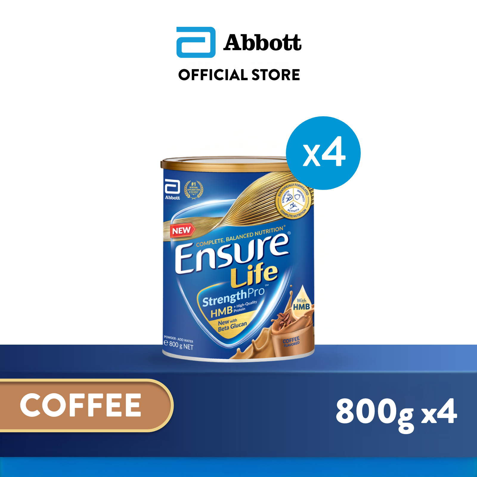 Abbott Ensure Ensure Life StrengthPro Coffee