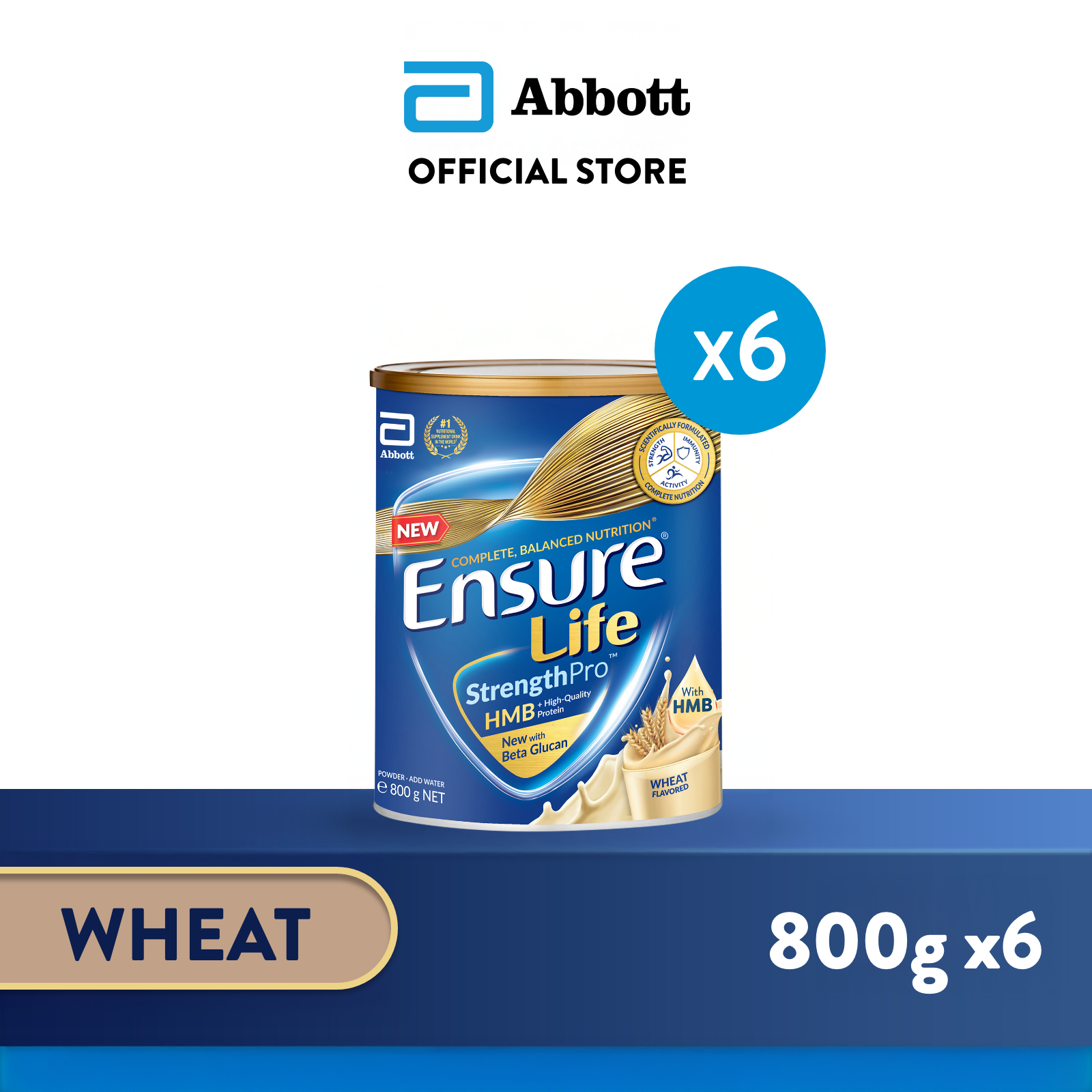 Abbott Ensure Ensure Life StrengthPro Wheat