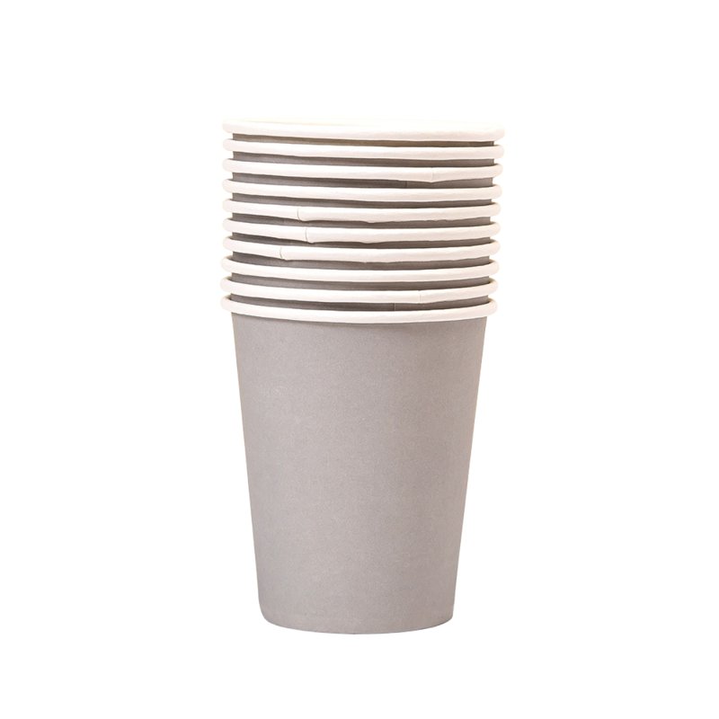 CozyNest Paper Cup - Grey 10 S