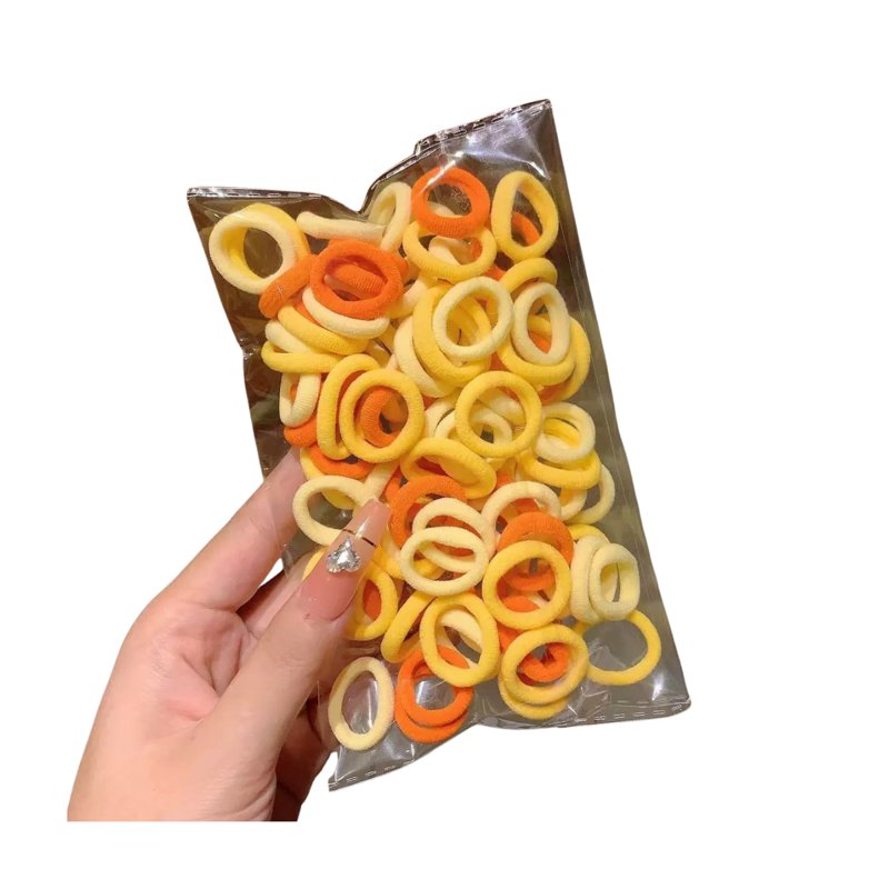 Cozy Nest Thick Hair Ties - Sunset 100 S