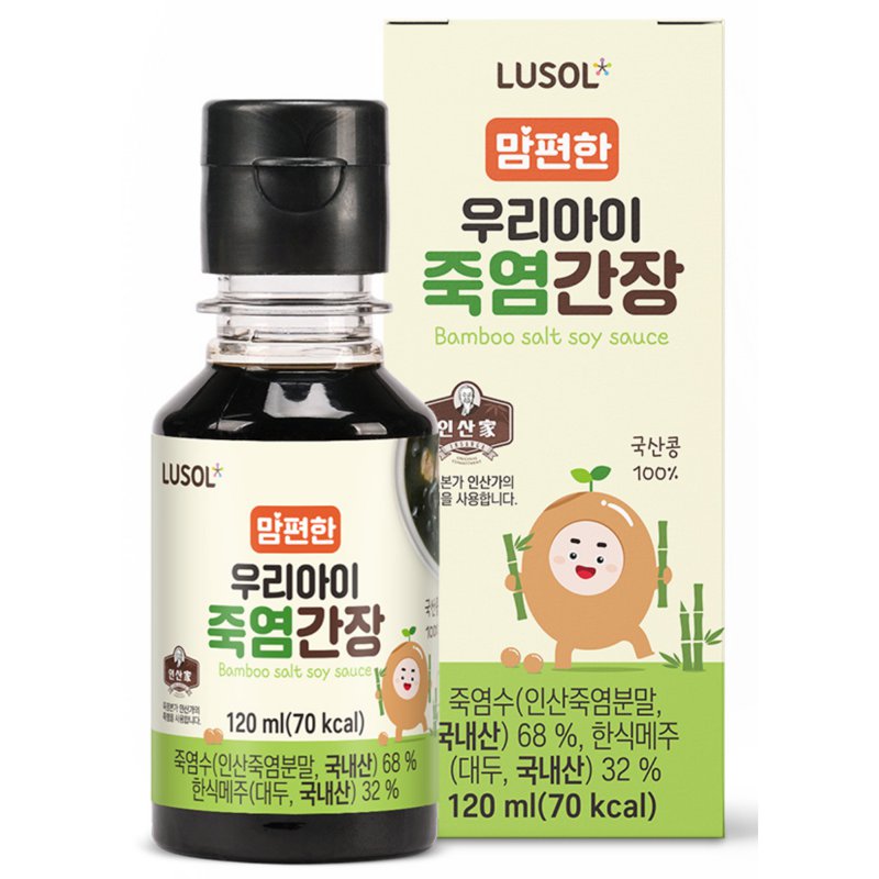 Lusol Bamboo Salt Soy Sauce (12m+)