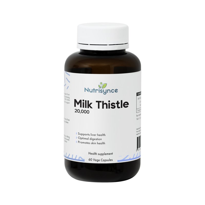 Nutrisynce Milk Thistle 20,000 60 S