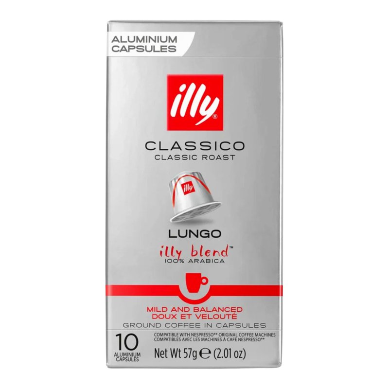 Illy Coffee Capsules - Classico Lungo