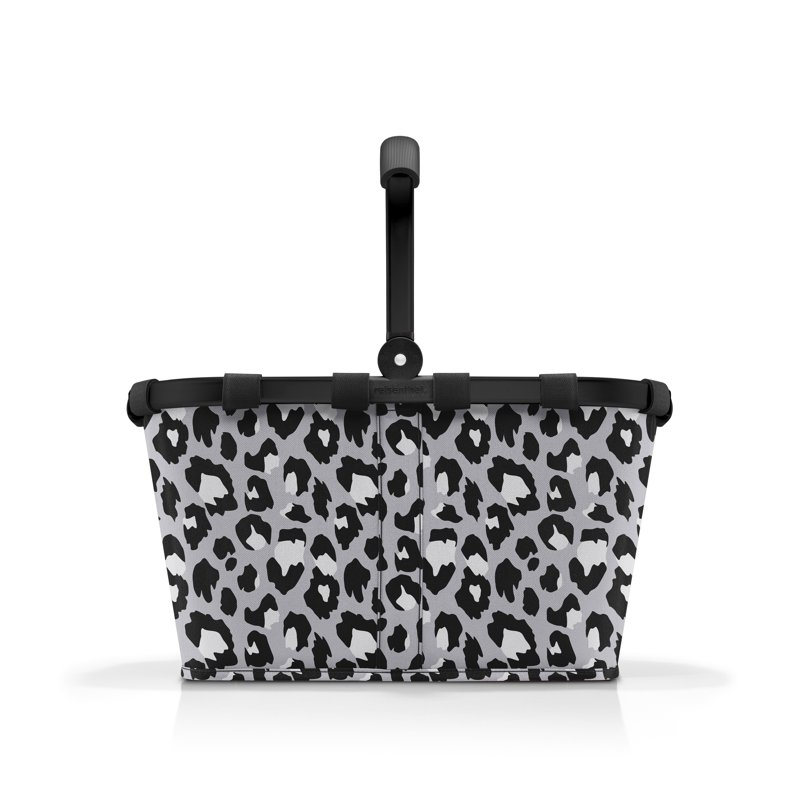 Reisenthel Carrybag Shopping Basket - Frame Leo Nero 1 S