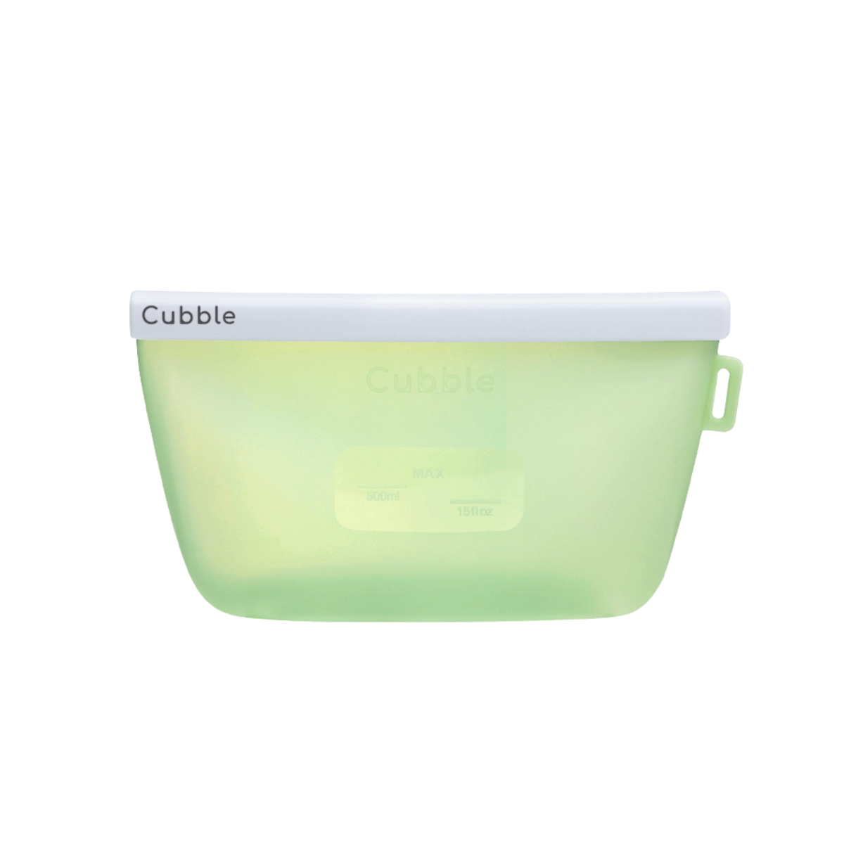 Cubble Silicone Storage Bag for Breast Pump - Green