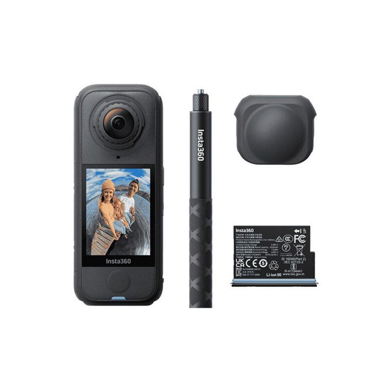 Insta360 X4 Air Action Camera - Starter Bundle, Black 1 S