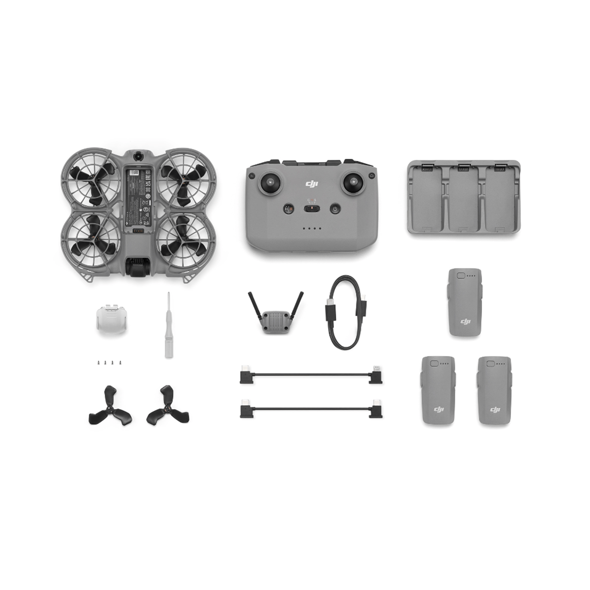 DJI NEO 2 Follow Me Camera Drone - Fly More Combo 1 S