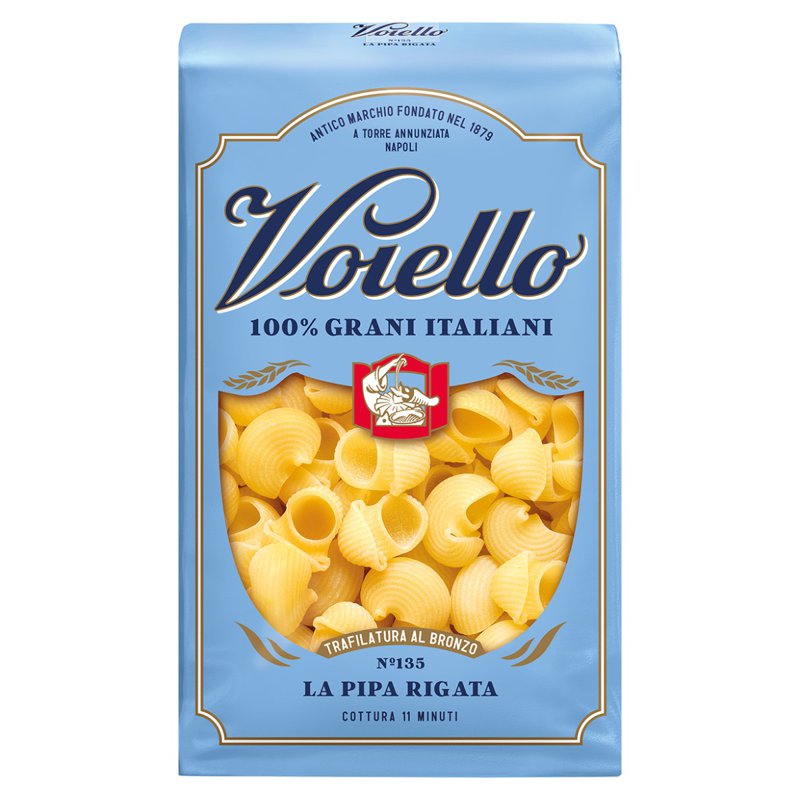 Voiello Pasta Pipe Rigate No135