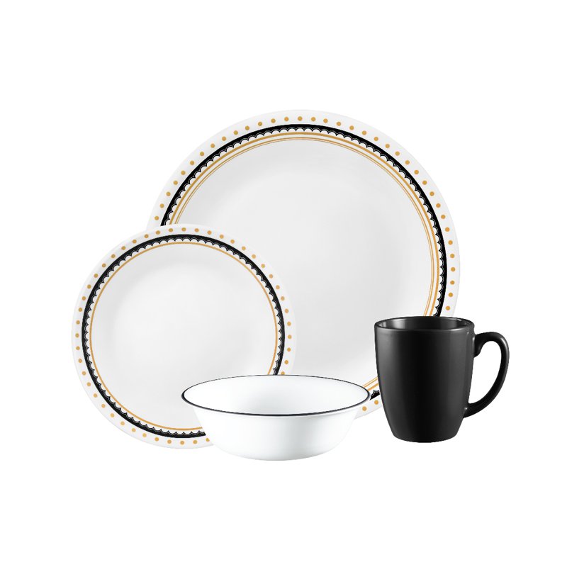 Corelle Dinner Set - Adorable Dots
