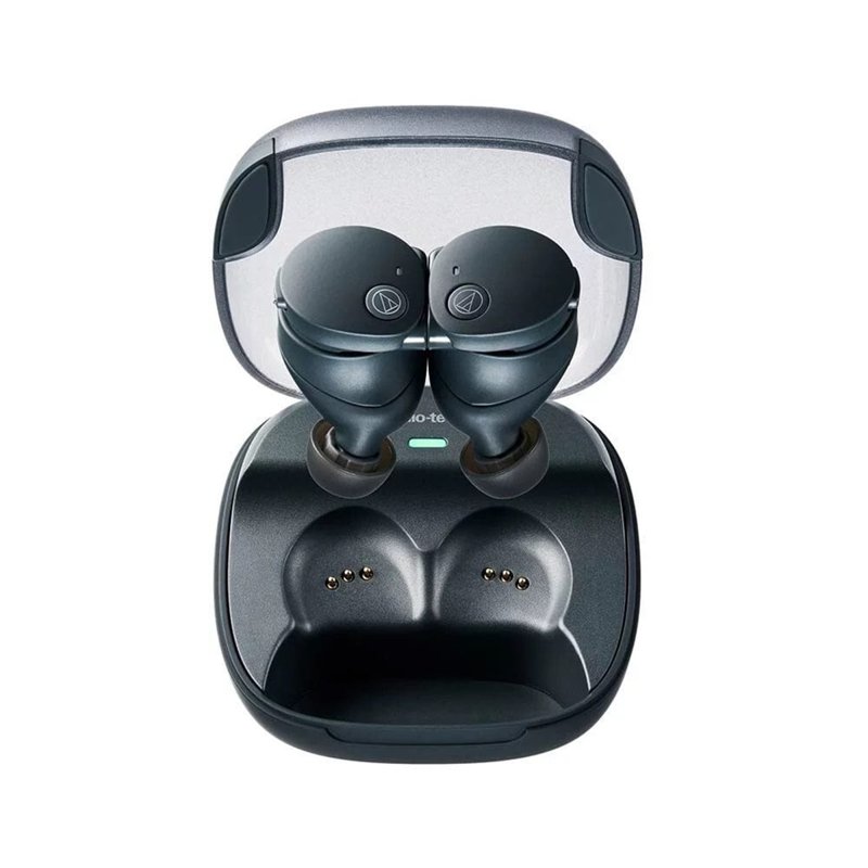 Audio-Technica ATH-CKS50TW2 True Wireless Earbuds - Black 1 S