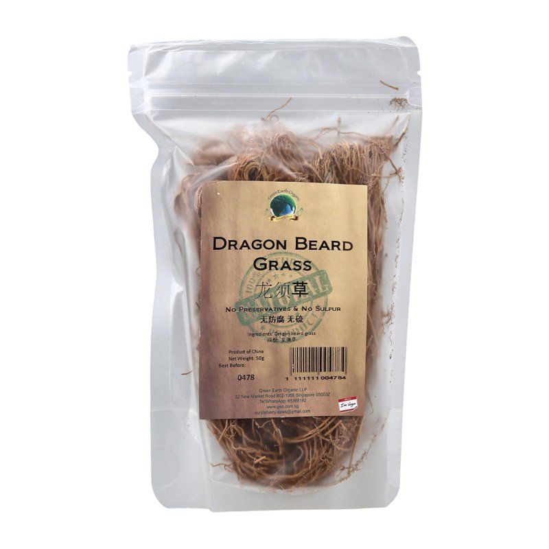 Green Earth Dragon Beard Grass