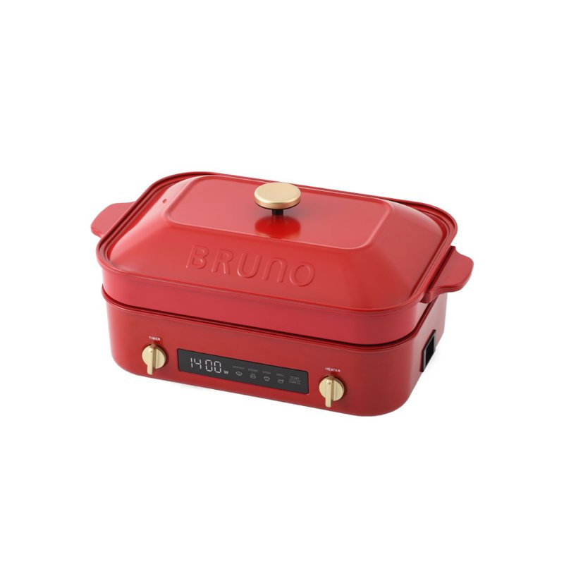 Bruno Compact Digital Hotplate - Red 1 S