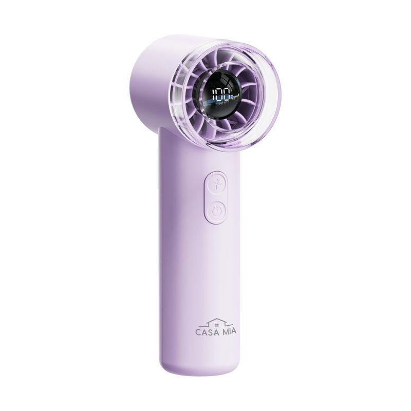 Casa Mia Mini Handheld Jet Fan Purple 1 S