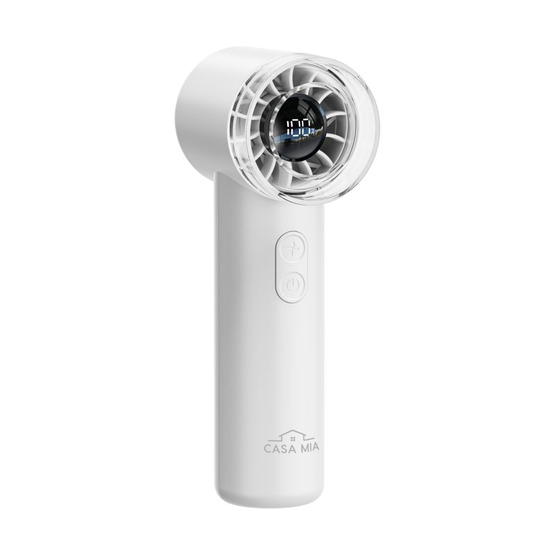 Casa Mia Mini Handheld Jet Fan White 1 S