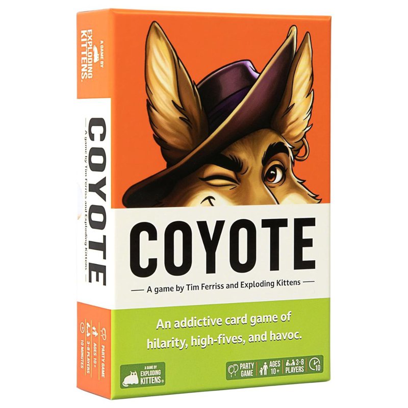 Coyote Card Game by Exploding Kittens 1 S