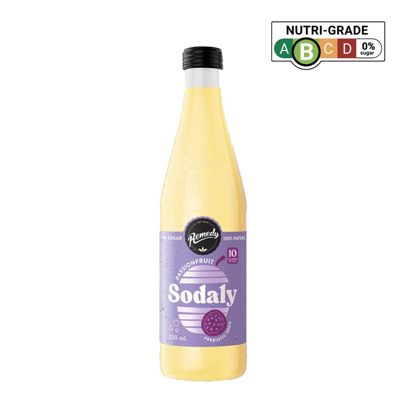 REMEDY Drinks Organic Sodaly - Passionfruit