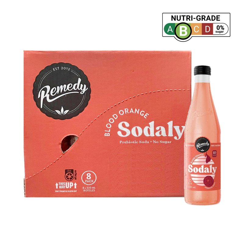 Remedy Organic Remedy Drinks Organic Sodaly - Blood Orange