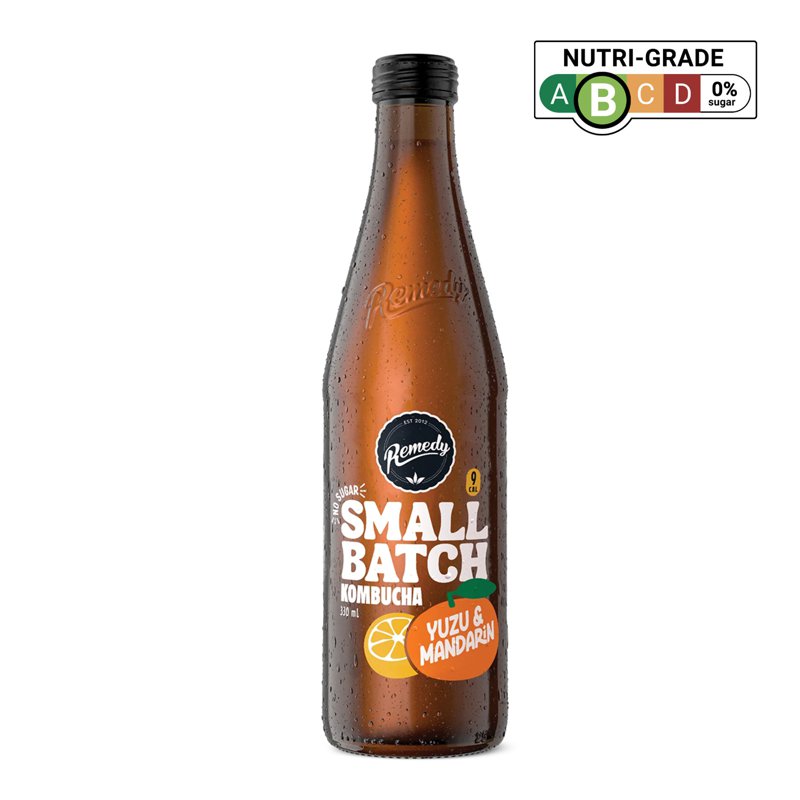 REMEDY Small Batch - Yuzu & Mandarin Kombucha