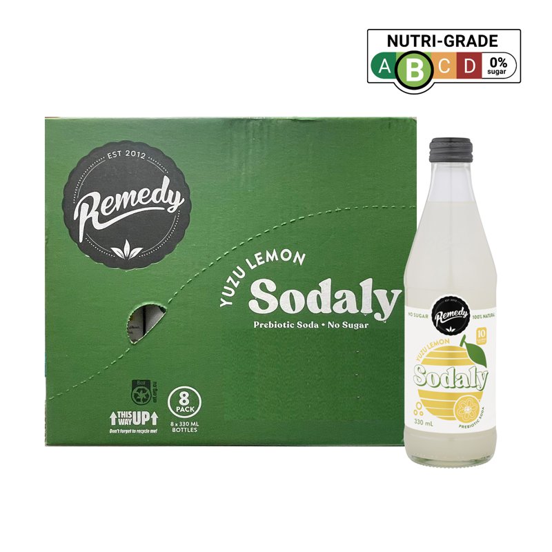 Remedy Organic Sodaly - Yuzu Lemon