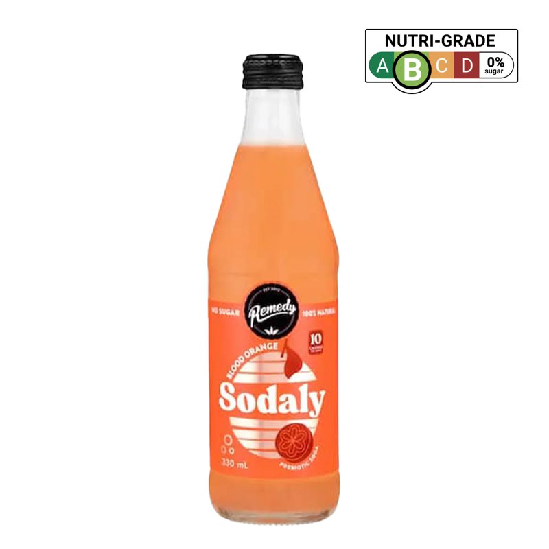 REMEDY Drinks Organic Sodaly - Blood Orange