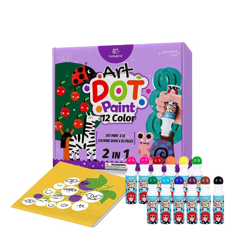 Tookyland Dot Paint (12 Colour)