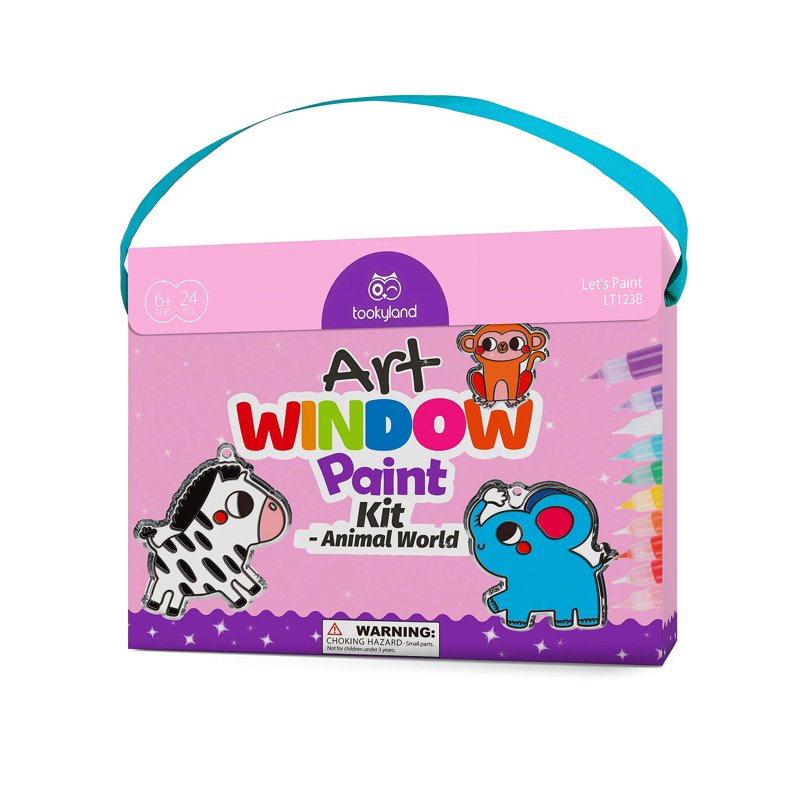 Tookyland Window Art Kit (Animal World)