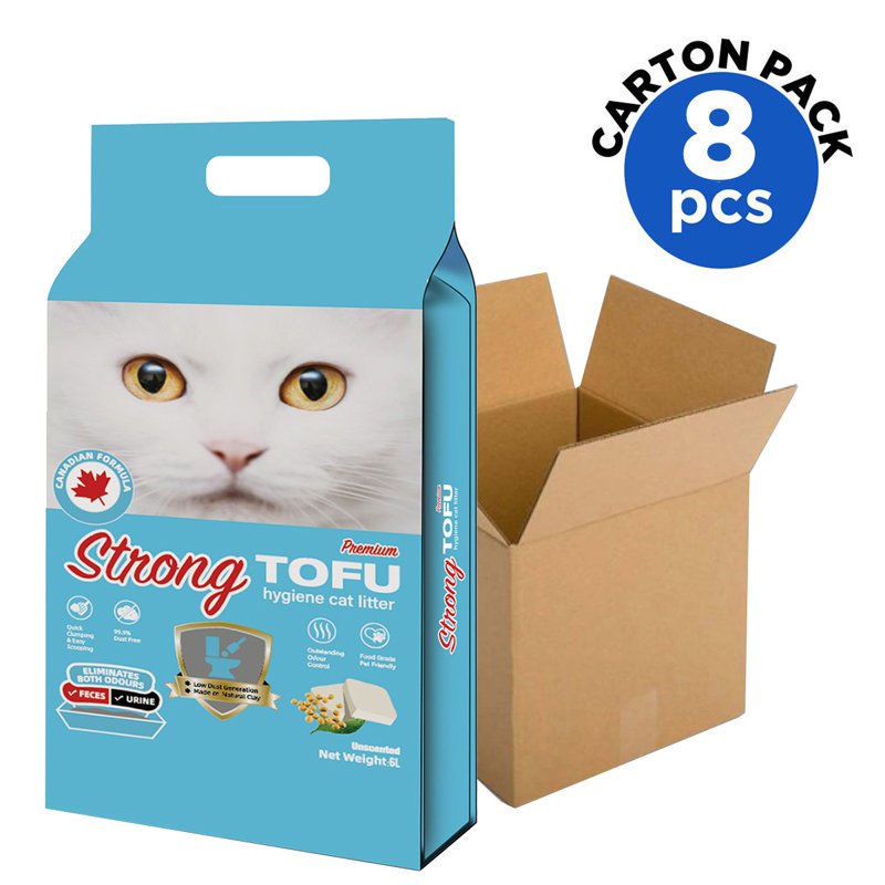 Strong Tofu Hygiene Cat Litter - Unscented