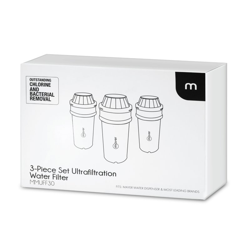 Mayer Ultrafiltration Water Filter 3-Piece Set MMUFF30