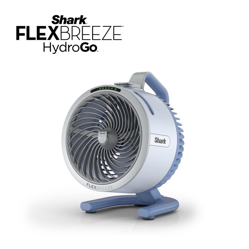 Shark FlexBreeze HydroGo Misting Portable Fan - Blue (FA050) 1 S