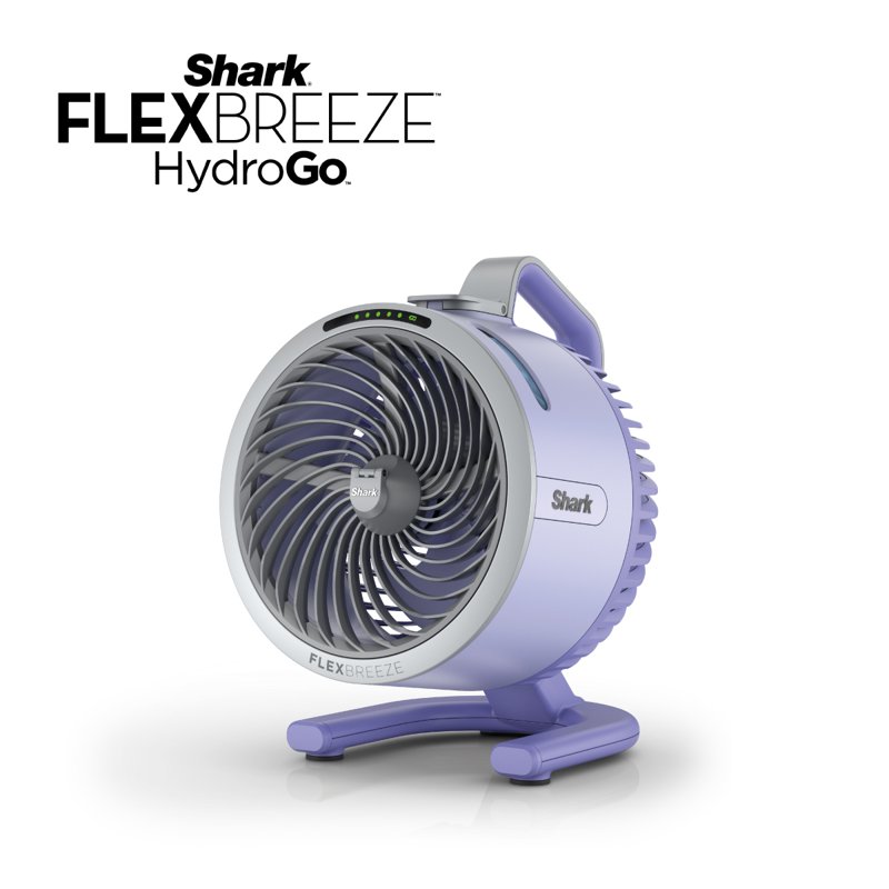 Shark FlexBreeze HydroGo Misting Portable Fan - Purple(FA050) 1 S