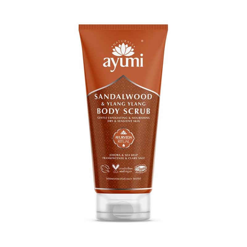 Ayumi Naturals Body Scrub Sandalwood & Ylang Ylang