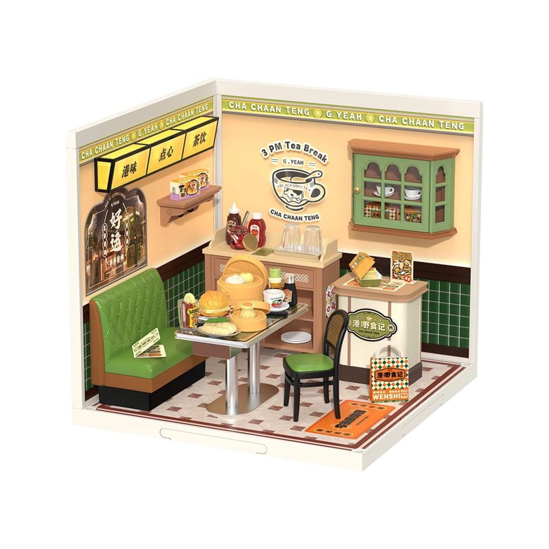 Rolife Super Creator Miniature House - Hong Kong Bites Cafe