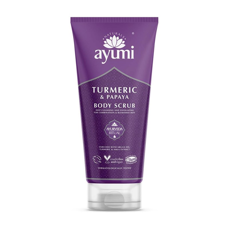 Ayumi Naturals Body Scrub Turmeric & Papaya